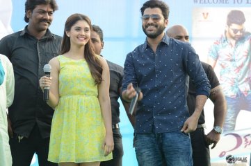 Express Raja Movie Team at Aurora Engineering College